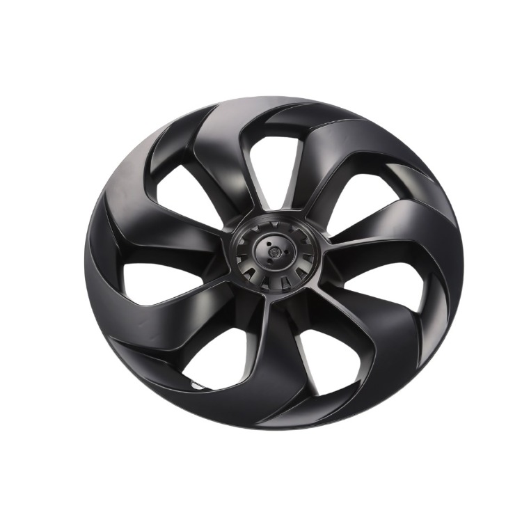 Model Y LARGE BLADE Jant Kapağı Seti 19 İnç, Mat Siyah Renk