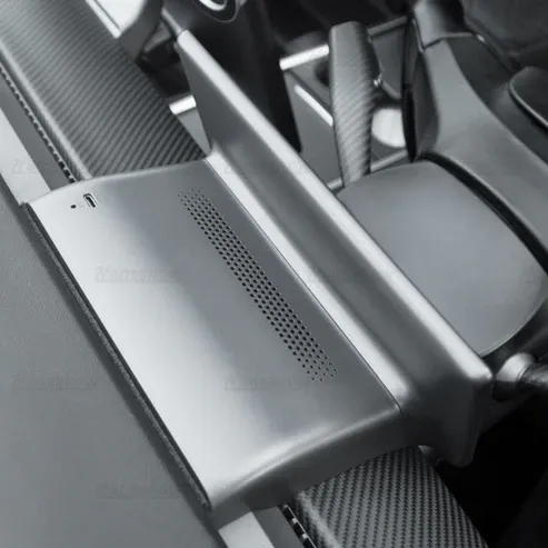 Tesla Model Y Model 3 F9 9 İnç Orta Konsol Paneli Dokunmatik Ekranı Kamera, Carplay ve Android, 