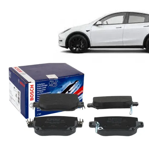 Tesla Model Y / Model 3 Arka Fren Balatası Takımı, Sport Paket, Bosch Marka