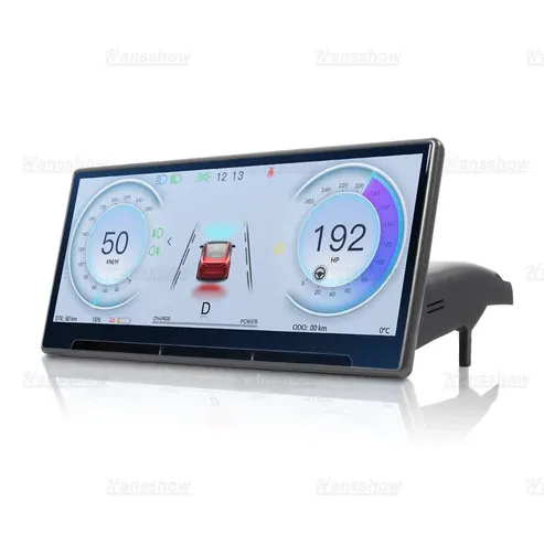 Tesla Model Y F9 9 İnç Orta Konsol Paneli Dokunmatik Ekranı Kamera, Car Play, Linux,
