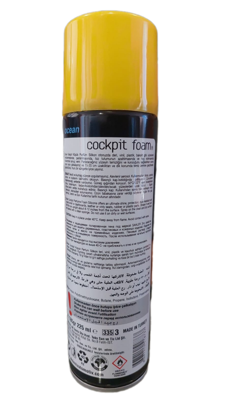 SAHLER COCKPİT FOAM 6' LI PAKET