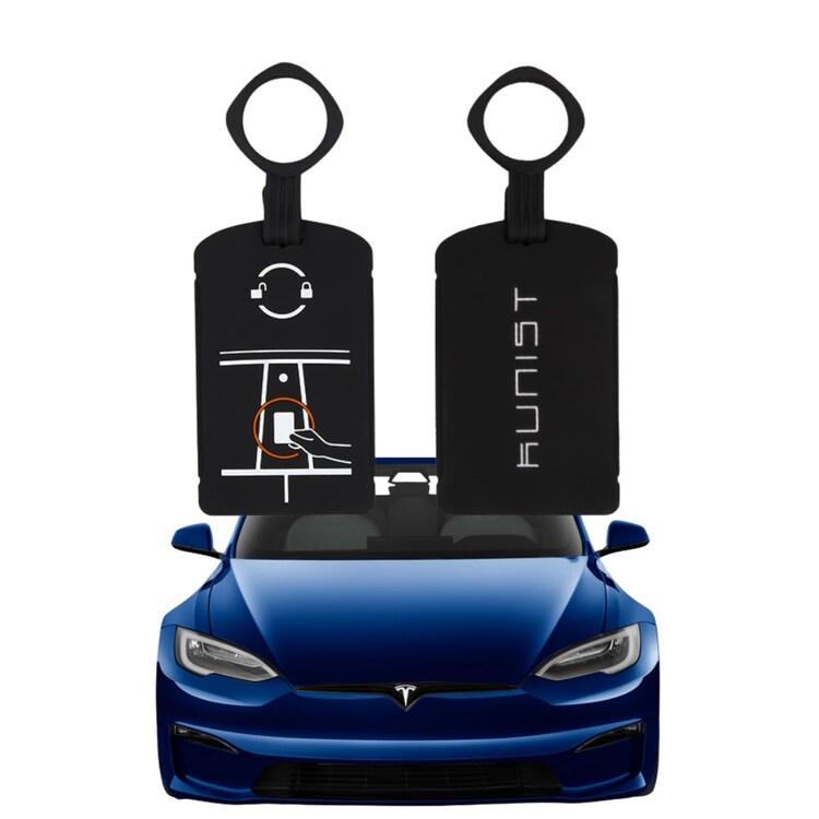 Tesla Model Y / Model 3 Tesla Anahtar Kartı Muhafaza Kabı, Siyah Renk