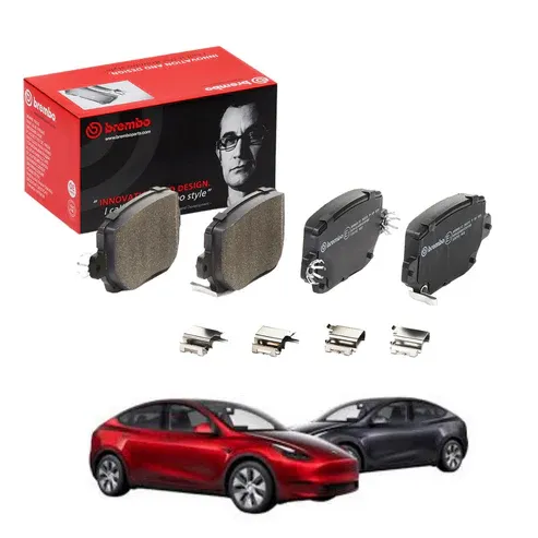 Tesla Model Y / Model 3 Arka Fren Balatası Takımı, Sport Paket, Brembo Marka
