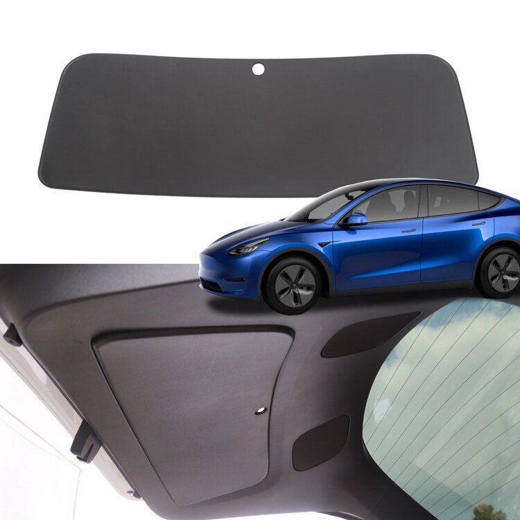Tesla Model Y Arka Bagaj Kapağı İç Koruyucu Bakaliti, Siyah Renk