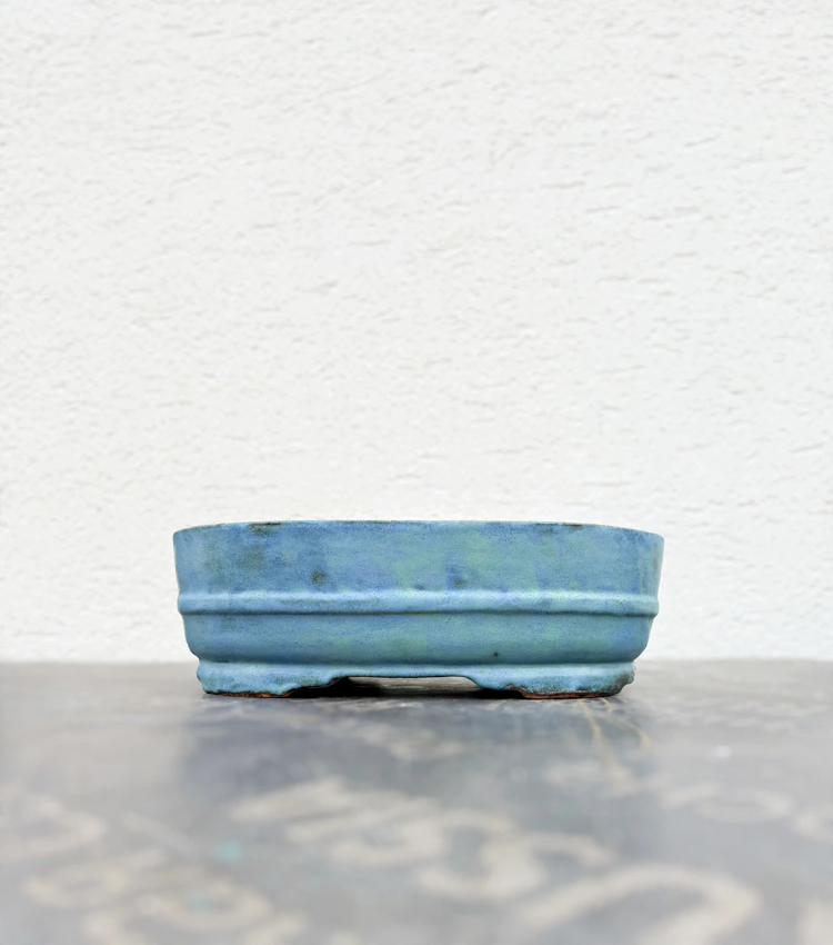 Stoneware Sırlı Seramik Bonsai Saksısı 45 cm 