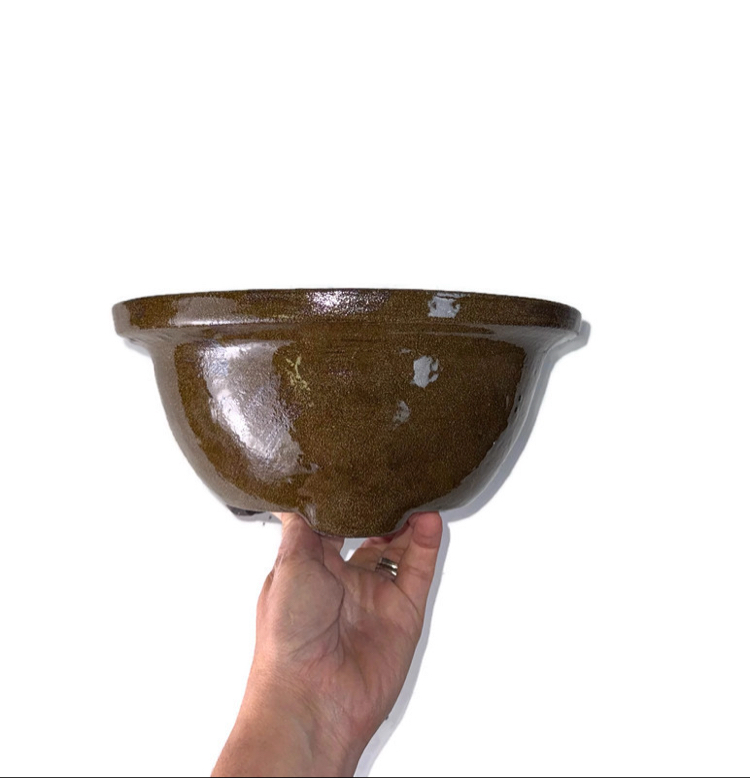 Stoneware Sırlı Seramik Saksısı