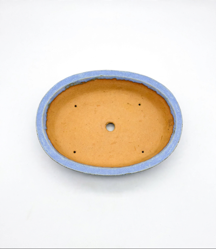 Stoneware Sırlı Seramik Bonsai Saksısı 33 cm