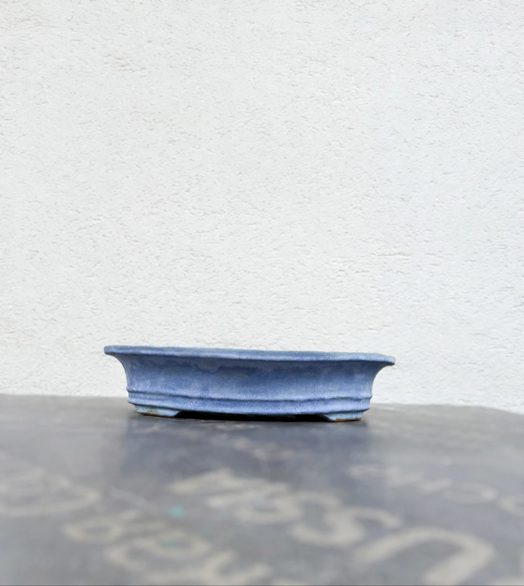 Stoneware Sırlı Seramik Bonsai Saksısı 48 cm
