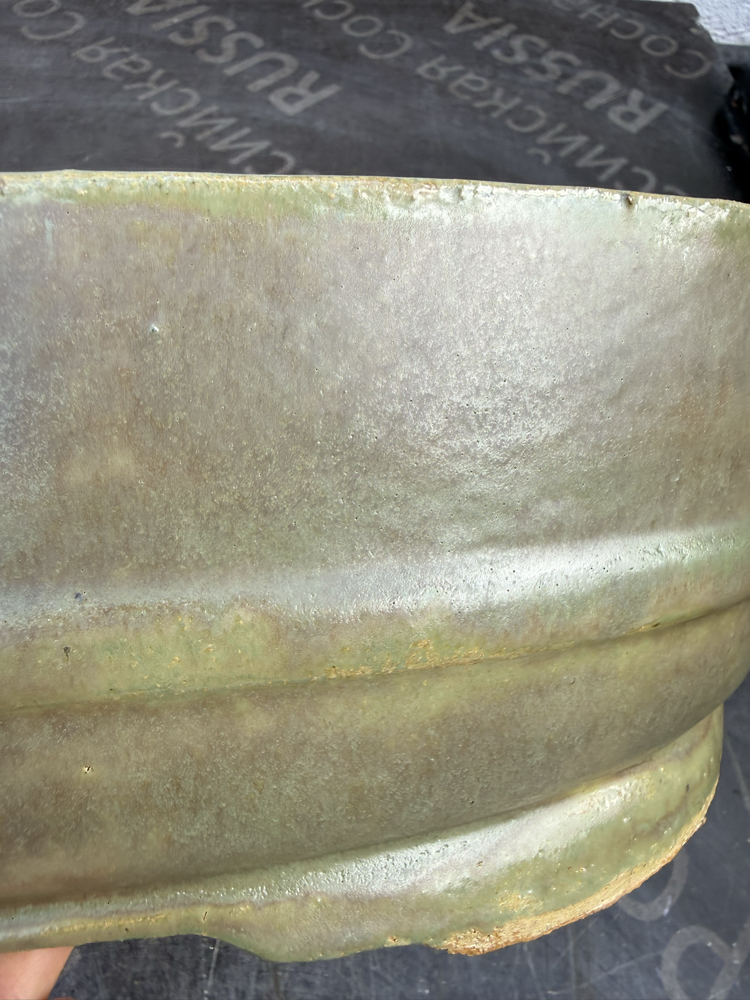 Stoneware Sırlı Seramik Saksısı