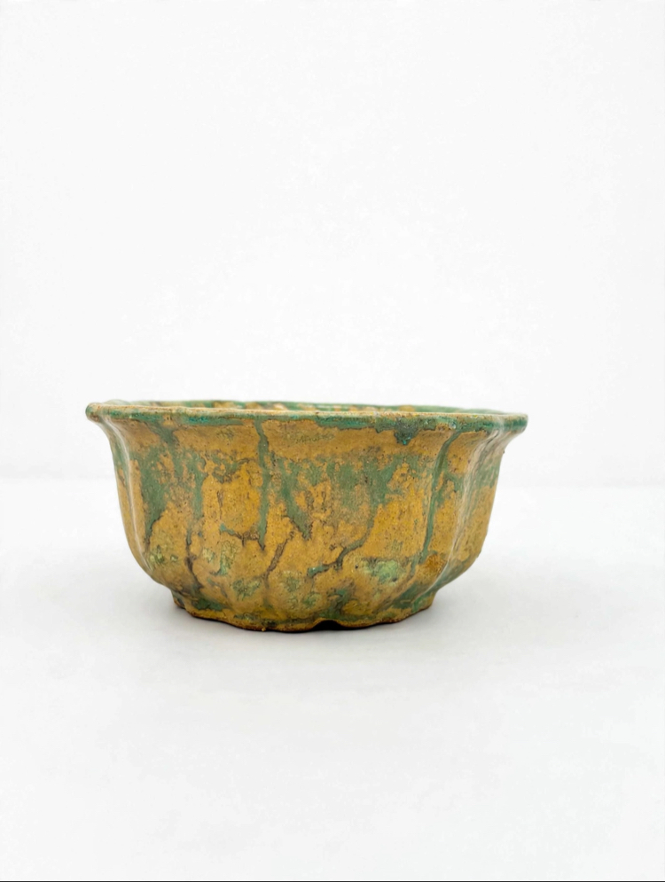 Stoneware Sırlı Seramik Bonsai Saksısı 18 cm