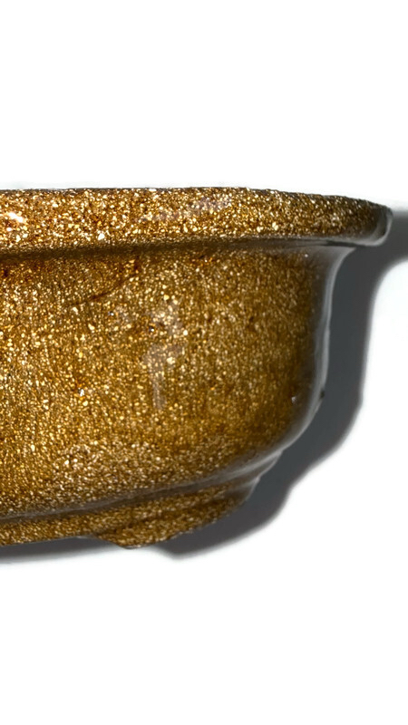 Stoneware Sırlı Seramik Bonsai Saksısı