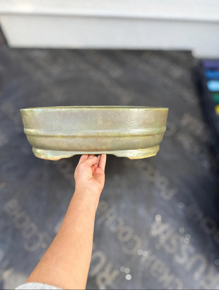 Stoneware Sırlı Seramik Saksısı