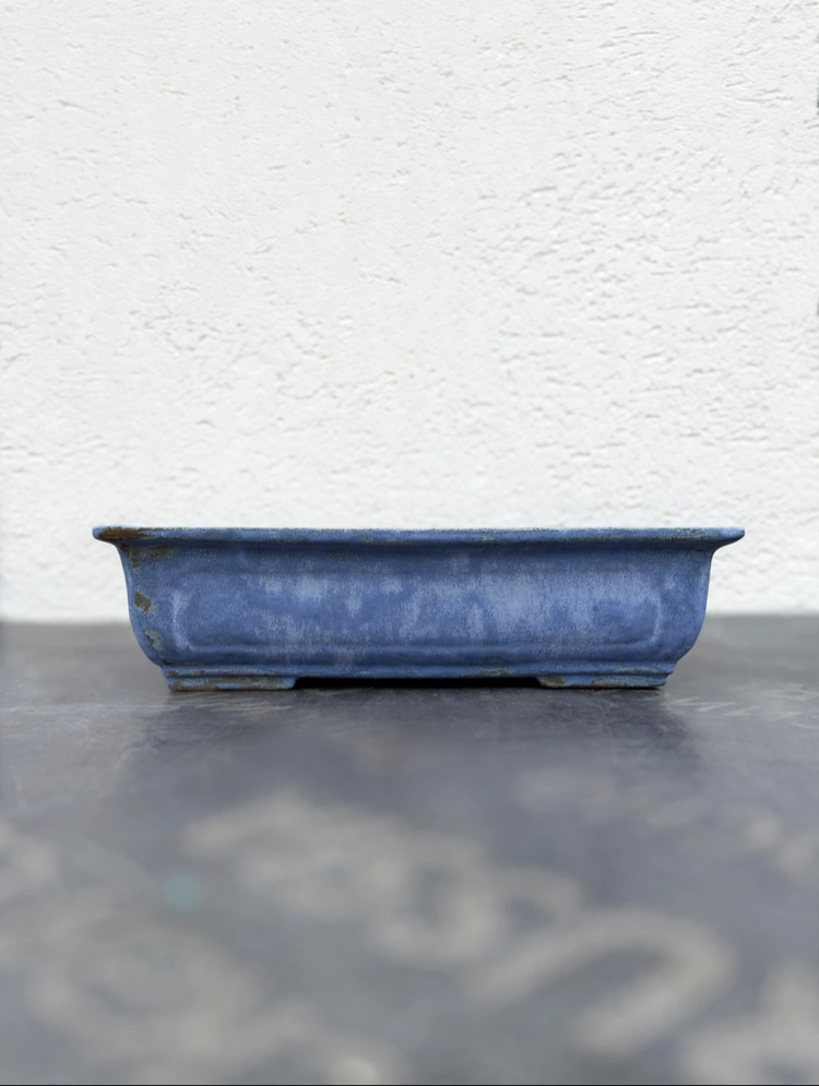 Stoneware Sırlı Seramik Bonsai Saksısı 40 cm