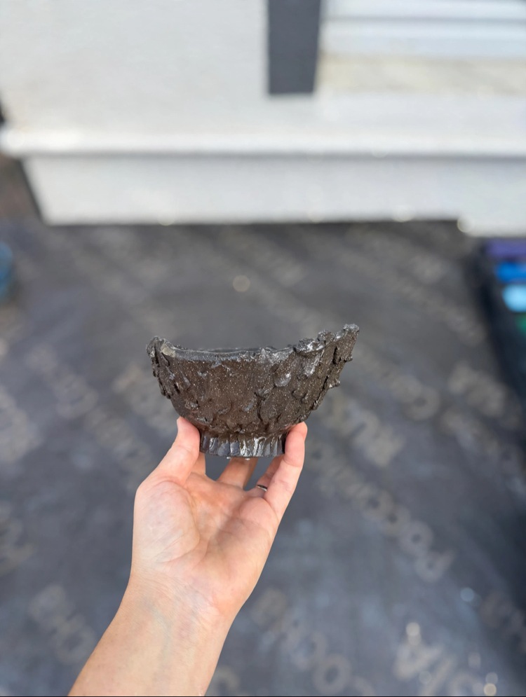Stoneware Seramik Saksısı 15 cm