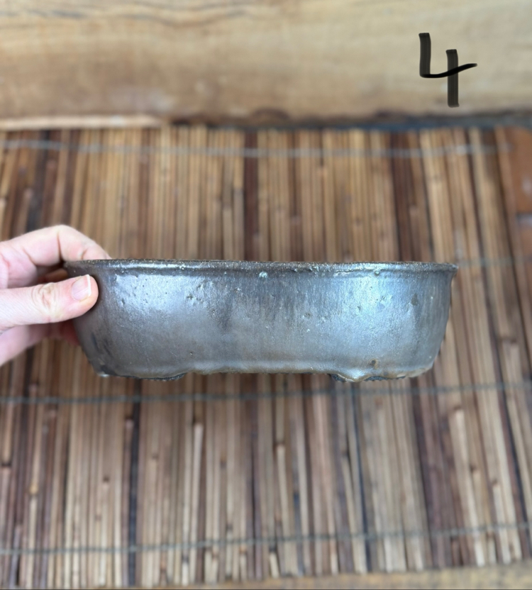 Stoneware Sırlı Seramik Bonsai Saksısı