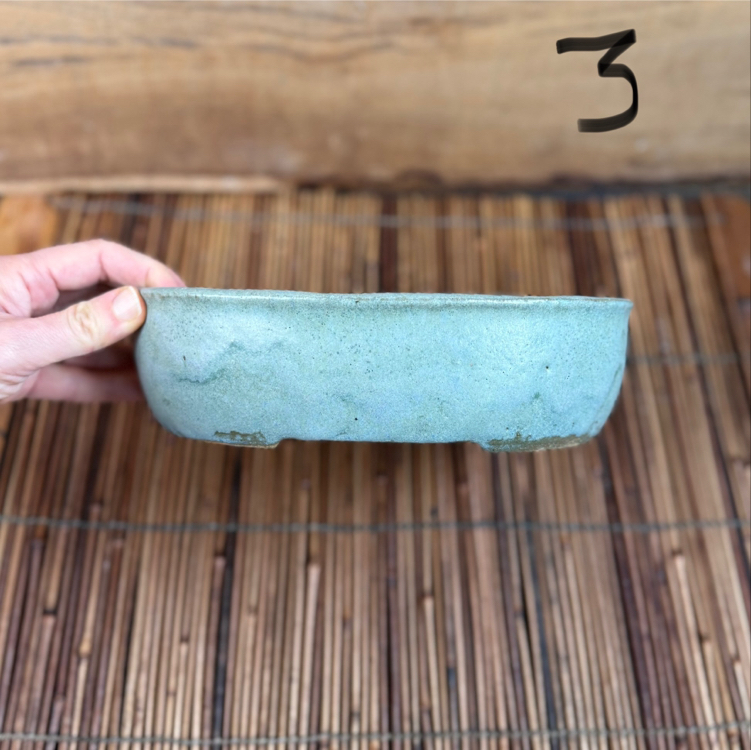 Stoneware Sırlı Seramik Bonsai Saksısı