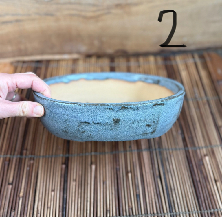 Stoneware Sırlı Seramik Bonsai Saksısı