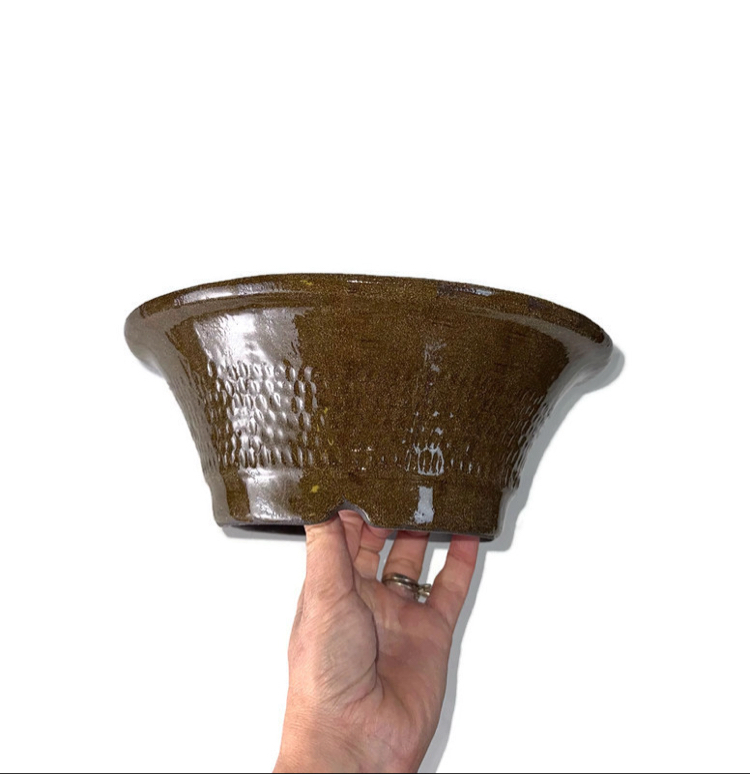 Stoneware Sırlı Seramik Saksısı