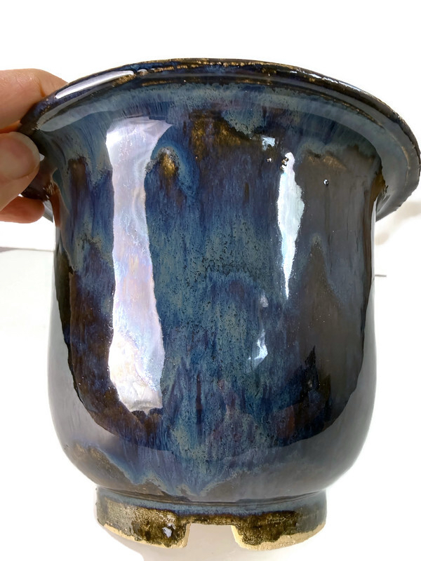 Stoneware Sırkı Seramik Bonsai Saksısı