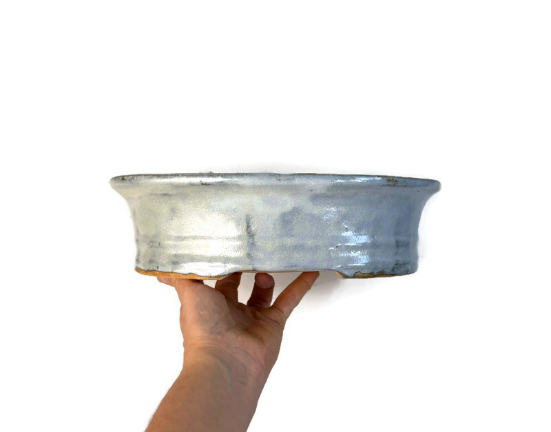 Stoneware Sırlı Seramik Bonsai Saksısı