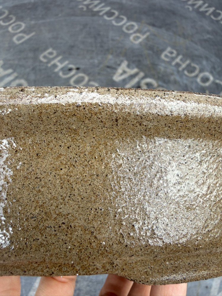 Stoneware Sırlı Seramik Bonsai Saksısı 20 cm