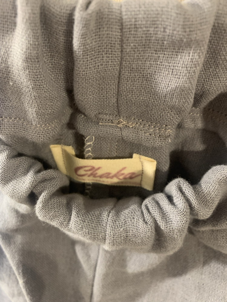 Gri Müslin Pantalon