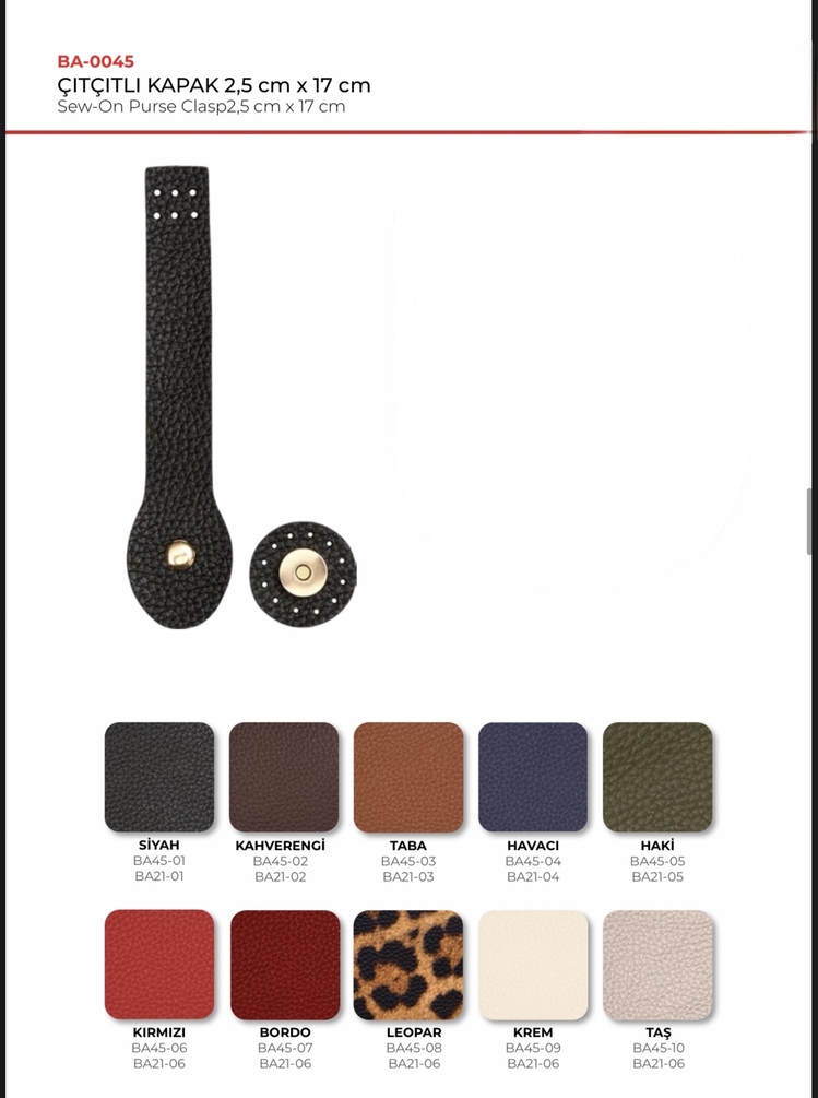 ÇITÇITLI KAPAK SUNİ DERİ