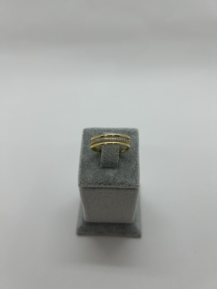 Gold parıltılı yüzük