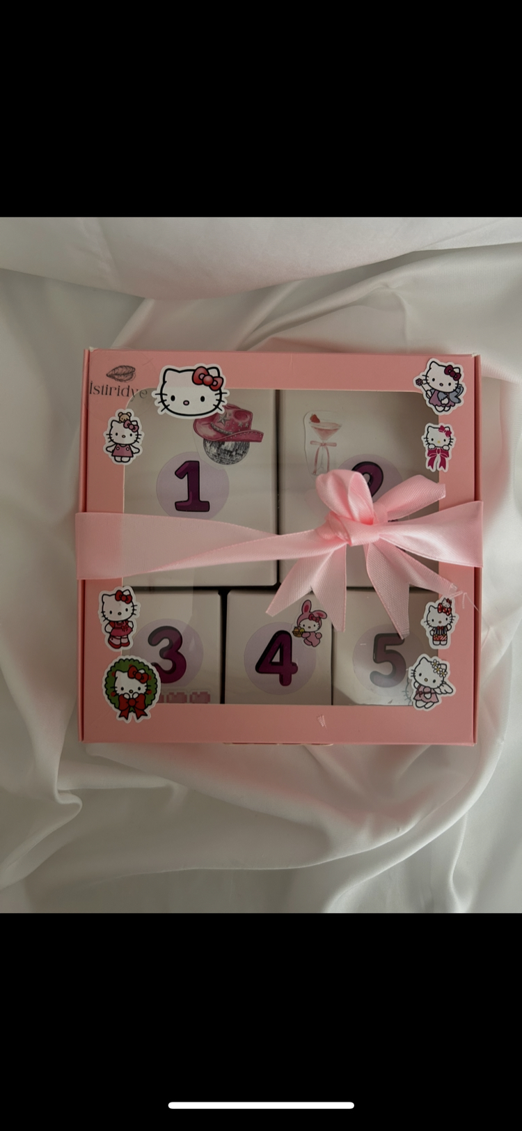 Gold & silver Advent Calendar küçük boy