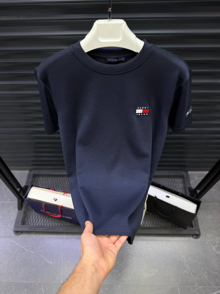 Tommy Hilfiger Premium T-Shırt Lacivert