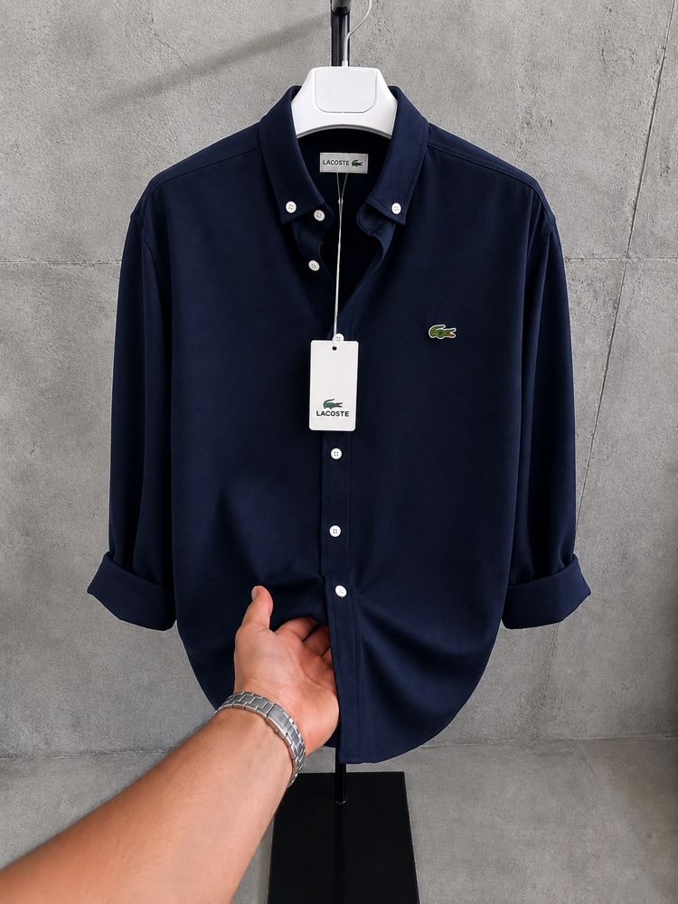 Lacoste Premium Gömlek Lacivert