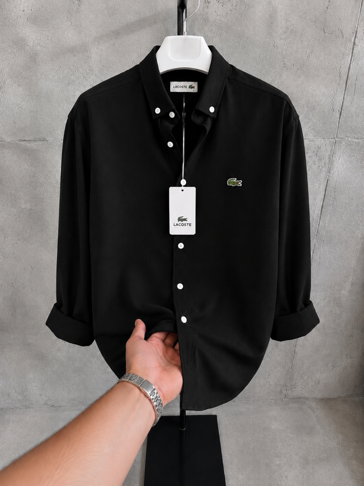 Lacoste Premium Gömlek Siyah