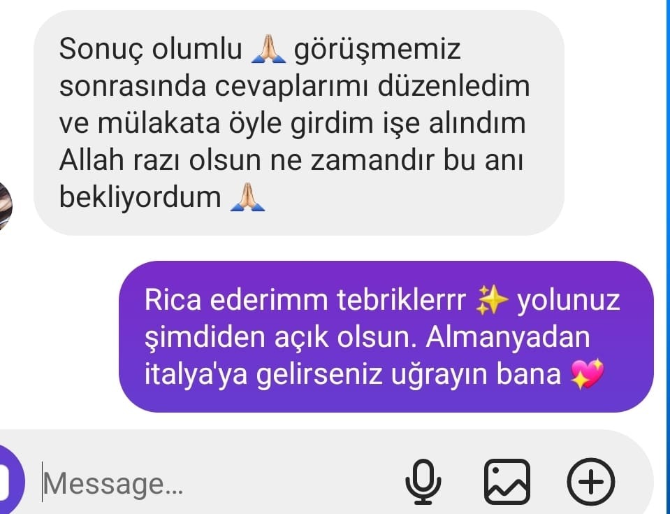 30 Dakika Görüntülü Görüşme Hizmeti