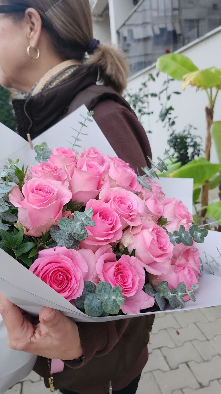 Pembe Gül Buketi