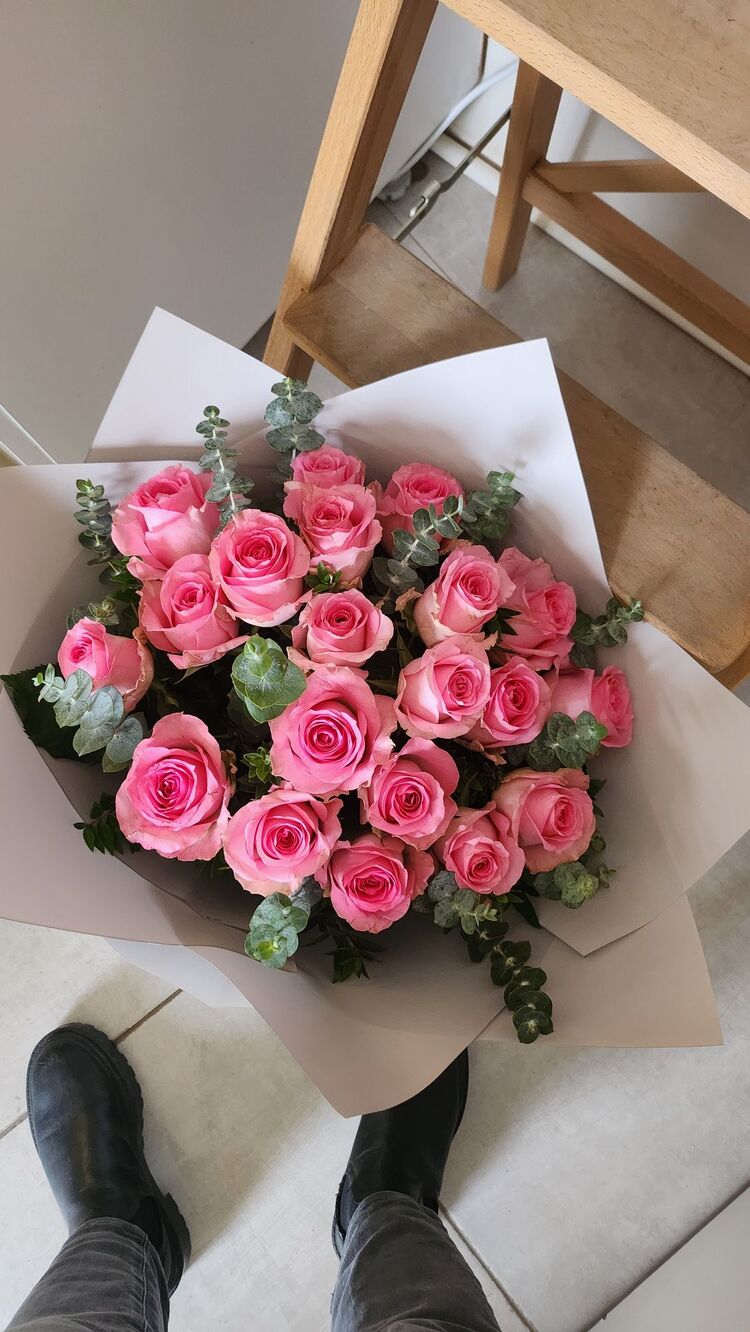 Pembe Gül Buketi