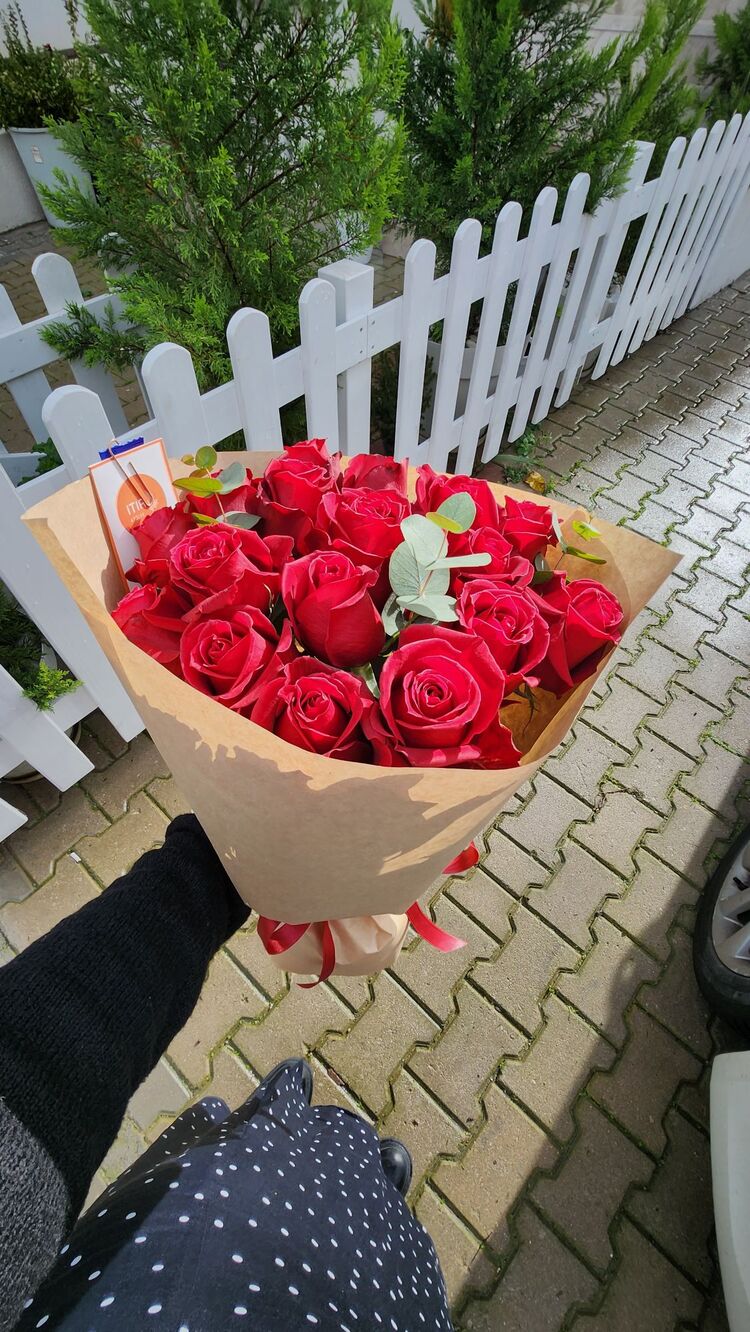 Kırmızı Gül Buketi
