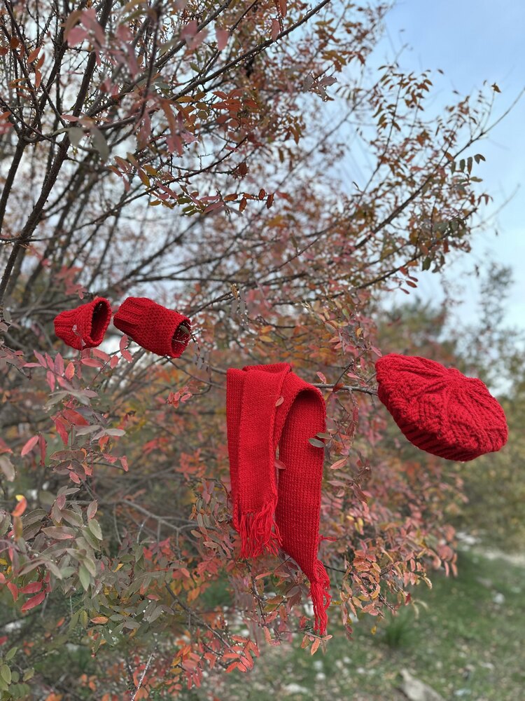 Yeni Yıl 3’lü Set + Örgü Çorap Hediyeli
