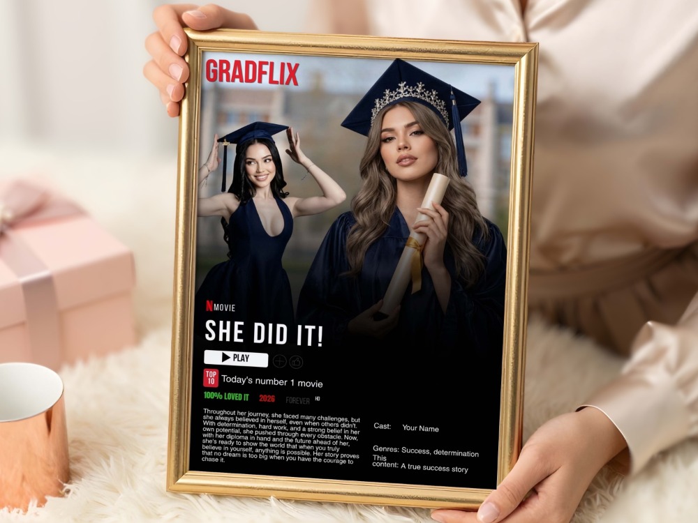 Gradflix Poster