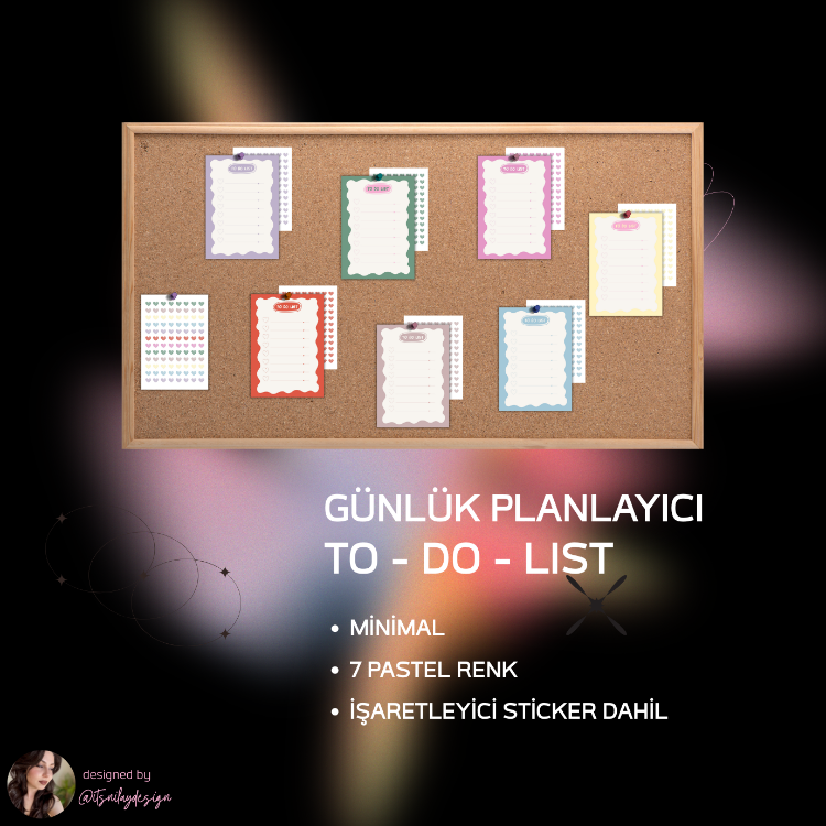 Minimal Günlük Planlayıcı I To-Do-List