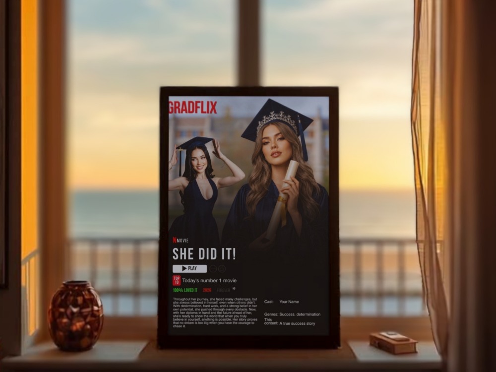 Gradflix Poster