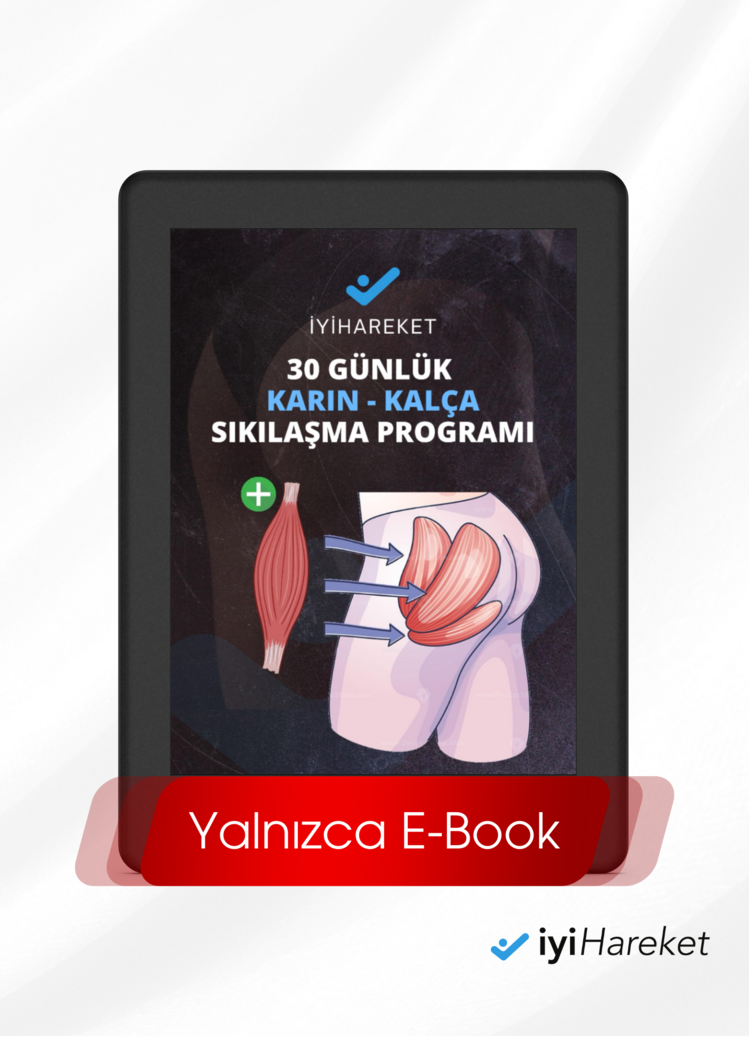 30 Günlük Karın - Kalça Sıkılaşma Programı / Yalnızca E-Book