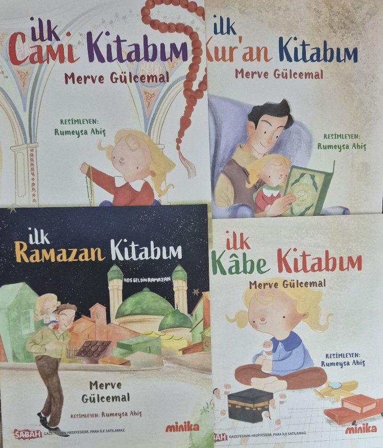Yazar Merve Gülcemal. 4 lü set. Tek tek alma imkanı da var.