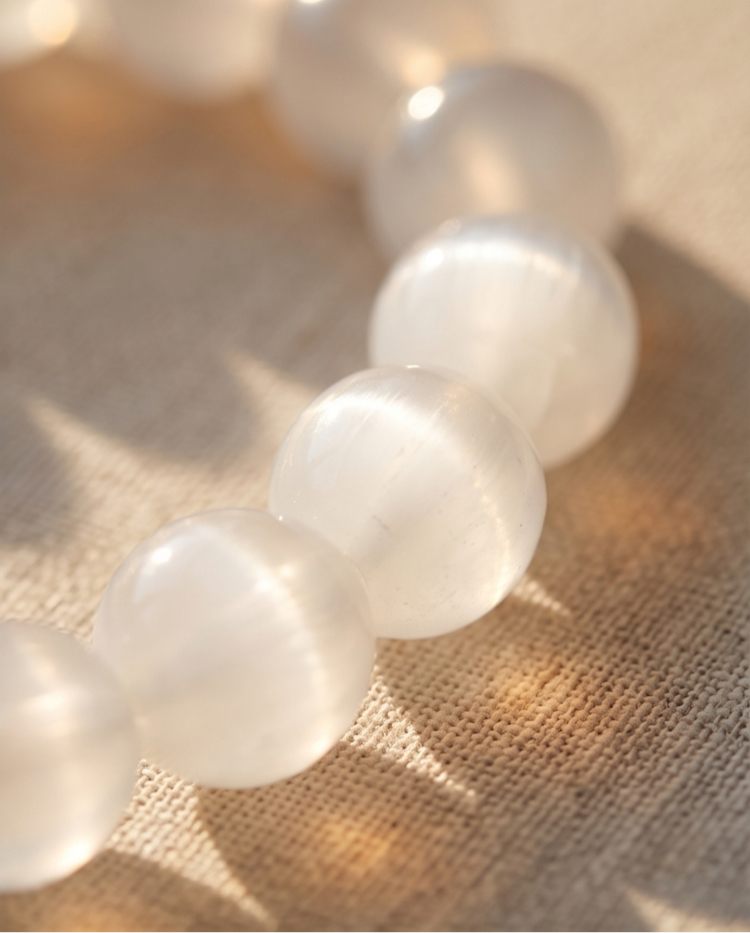 Selenit 8mm Bileklik