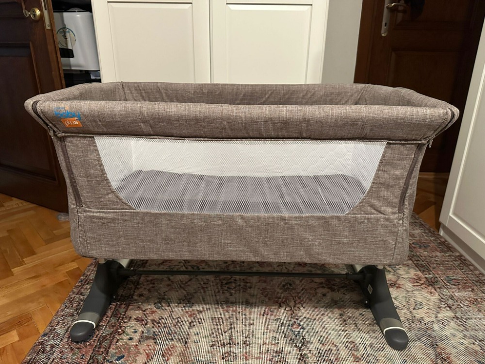 Baby Plus Safe Side Anne Yanı Bebek Beşiği – Kahverengi