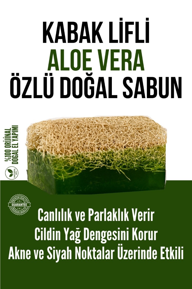Aloe Vera Özlü Sabun