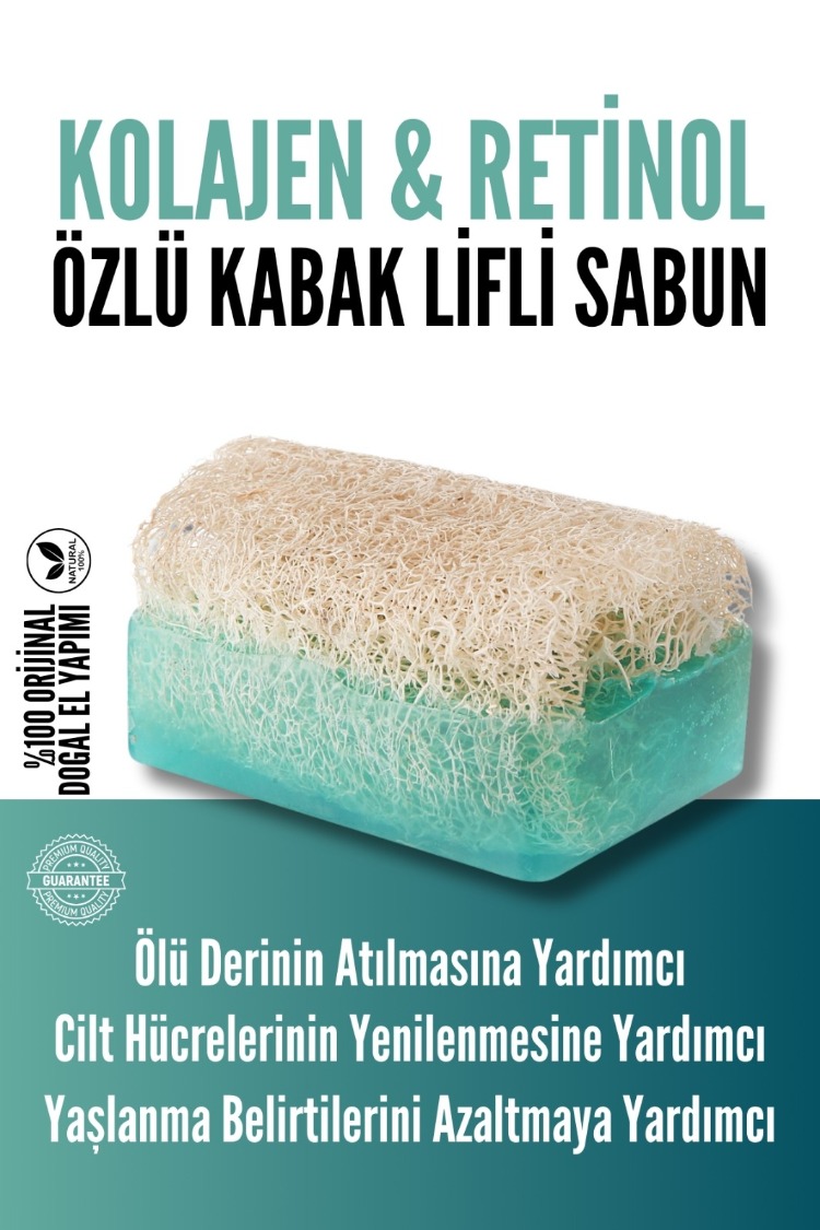 Kolajen Retinol Özlü Sabun