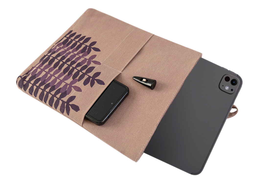 Tablet/ Kitap Kılıfı - özel tahta baskılı