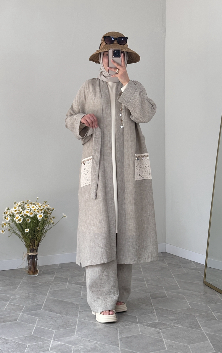 Kimono Takım Küf Yeşili