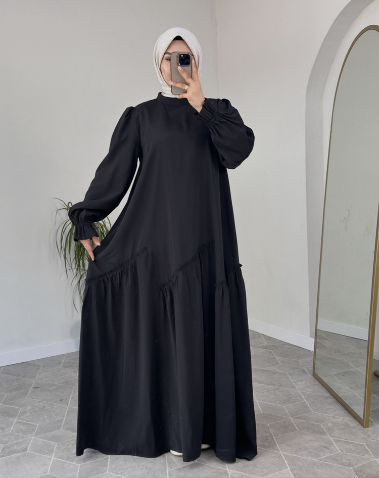 Parla Elbise Siyah