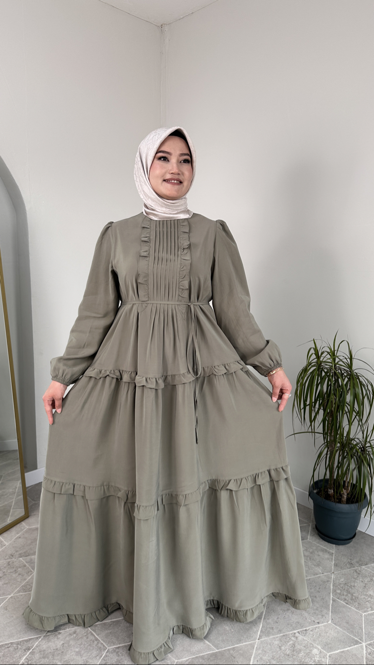 Mevra Elbise Yeşil